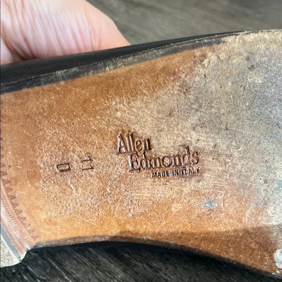 Black Leather Tassel Loafers - Picture 2 of 5